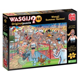 Vergroot Jumbo Puzzel Wasgij Original 44 Zomerspelen 1000 Stukjes Jumbo Puzzel Wasgij Original 44 Zomerspelen 1000 Stukjes