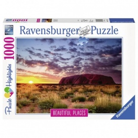 Vergroot Ravensburger Puzzel Ayers Rock In Australië (1000) Ravensburger Puzzel Ayers Rock In Australië (1000)