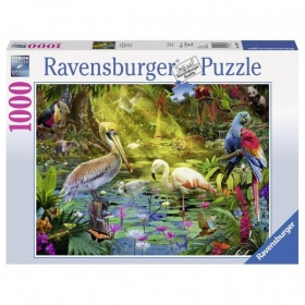 Vergroot Ravensburger Puzzel Vogels In Het Paradijs (1000) Ravensburger Puzzel Vogels In Het Paradijs (1000)