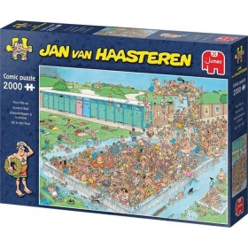 Vergroot Jumbo Puzzel Jan Van Haasteren Bomvol Bad (2000) Jumbo Puzzel Jan Van Haasteren Bomvol Bad (2000)