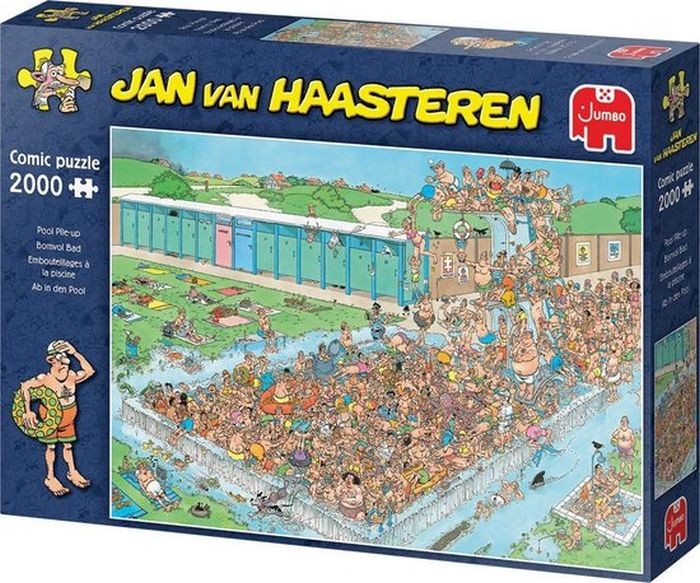 Jan Van Haasteren Bomvol Bad 2000 Stukjes