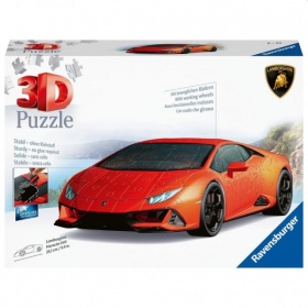 Vergroot Ravensburger Puzzel 3D Lamborghini Huracán EVO Ravensburger Puzzel 3D Lamborghini Huracán EVO