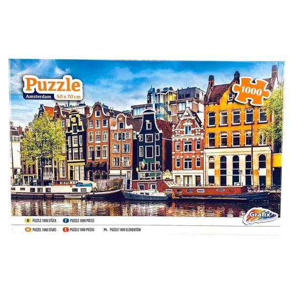 Grafix Puzzel Amsterdam (1000) Grafix Puzzel Amsterdam (1000)