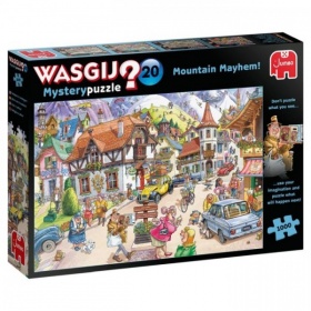 Vergroot Jumbo Puzzel Wasgij Mystery 20 Vakantie In De Bergen (1000 Stukjes) Jumbo Puzzel Wasgij Mystery 20 Vakantie In De Bergen (1000 Stukjes)