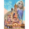 Bekijken Ravensburger Puzzel Disney Castles Rapunzel 1000 Stukjes
