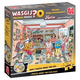 Vergroot Wasgij Puzzel Retro Klein Verbouwinkje 1000 Stukjes Wasgij Puzzel Retro Klein Verbouwinkje 1000 Stukjes