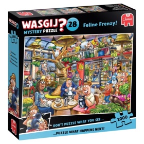 Vergroot Wasgij Puzzel Mysterie Kat En Muis Spel 1000 Stukjes Wasgij Puzzel Mysterie Kat En Muis Spel 1000 Stukjes