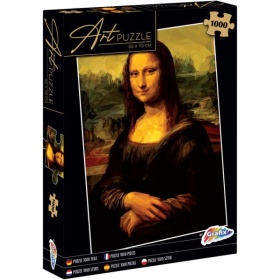 Puzzel Art Mona Lisa 50x70Cm 1000 Stukjes