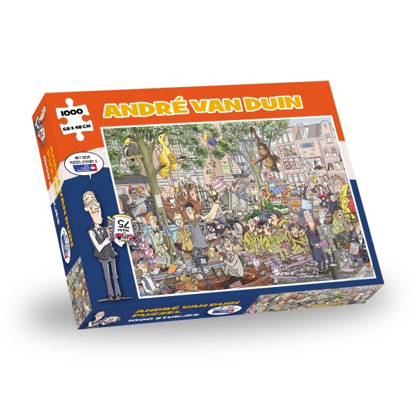 André Van Duin 75 Jaar Puzzel 1000 Stukjes