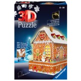 Ravensburger Puzzel 3D Gingerbread House Nacht (216)
