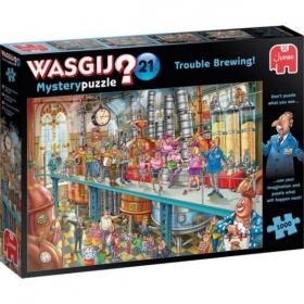 Vergroot Wasgij Mystery Puzzel 21 Trouble Brewing 1000 Stukjes Wasgij Mystery Puzzel 21 Trouble Brewing 1000 Stukjes