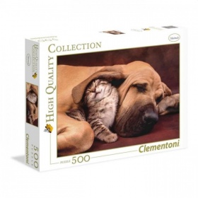 Vergroot Clementoni Puzzel High Quality Knuffel (500) Clementoni Puzzel High Quality Knuffel (500)
