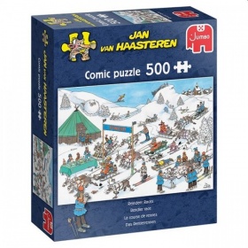 Vergroot Jumbo Puzzel Jan Van Haasteren Rendier Race 500 Stukjes Jumbo Puzzel Jan Van Haasteren Rendier Race 500 Stukjes