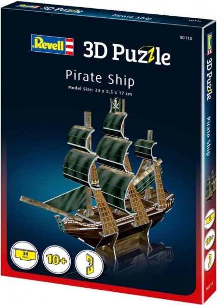 Pirate Ship Revell 3D Puzzle