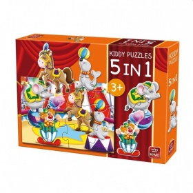 Vergroot Puzzel 5in1 Circus Puzzel 5in1 Circus