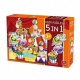 Puzzel 5in1 Circus