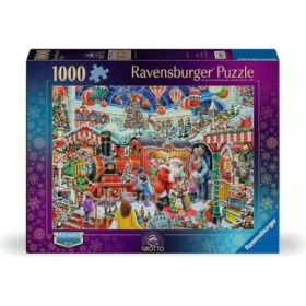 Ravensburger Puzzel Christmas Santa's Steam Train (1000 St)
