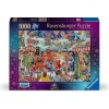 Ravensburger Puzzel Christmas Santa's Steam Train (1000 St)