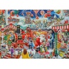 Ravensburger Puzzel Christmas Santa's Steam Train (1000 St)