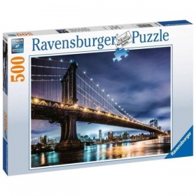 Vergroot Ravensburger Puzzel New York Stad Nooit Slaapt 500 Stukjes Ravensburger Puzzel New York Stad Nooit Slaapt 500 Stukjes