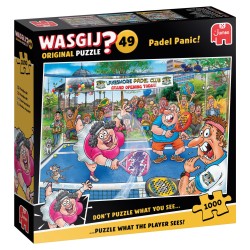 Jumbo Puzzel Wasgij Original 49 Paniek Op Padelbaan (1000)