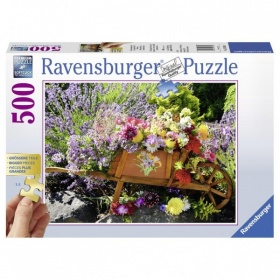 Vergroot Ravensburger Puzzel Bloemschikken (500) Ravensburger Puzzel Bloemschikken (500)
