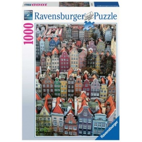 Vergroot Puzzel Ravensburger Gdansk Polen (1000) Puzzel Ravensburger Gdansk Polen (1000)