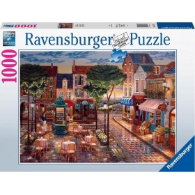 Vergroot Puzzel Ravensburger Geschilderd Parijs (1000) Puzzel Ravensburger Geschilderd Parijs (1000)