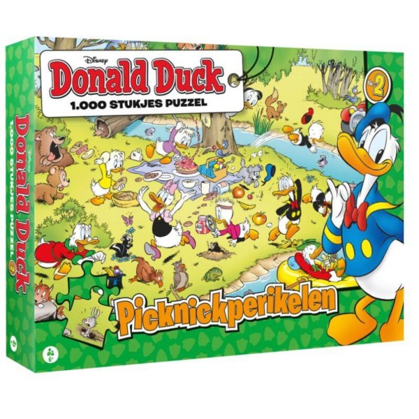 Puzzel Donald Duck Picknickperikelen 1000 Stuks