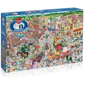 Vergroot Gibsons Puzzel I Love Weddings 1000 Stukjes Gibsons Puzzel I Love Weddings 1000 Stukjes