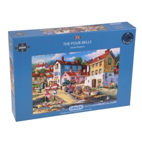 Vergroot Puzzel Gibsons 2000 Stuk The Four Bells Puzzel Gibsons 2000 Stuk The Four Bells