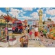 Puzzel Gibsons 1000 Stukjes Clocktower Market