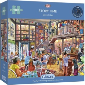Vergroot Puzzel Gibsons Story Time 1000 Stukjes Puzzel Gibsons Story Time 1000 Stukjes