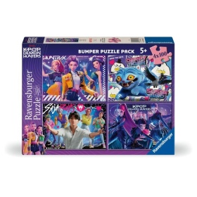Vergroot Ravensburger puzzels K-pop 4 X 100 Bumperpack Ravensburger puzzels K-pop 4 X 100 Bumperpack
