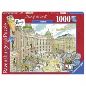 Vergroot Ravensburger Puzzel Fleroux Wenen 1000 Ravensburger Puzzel Fleroux Wenen 1000