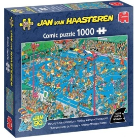 Vergroot Jumbo Puzzel Jan Van Haasteren Hockey Kampioenschappen (1000) Jumbo Puzzel Jan Van Haasteren Hockey Kampioenschappen (1000)