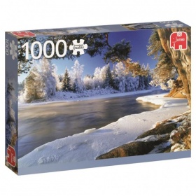 Vergroot Jumbo Puzzel Dal River Sweden (1000) Jumbo Puzzel Dal River Sweden (1000)