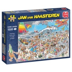 Jumbo Puzzel Jan Van Haasteren Op Het Strand (1500)