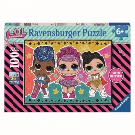 Vergroot Ravensburger Puzzel LOL Glitter (100 XXL) Ravensburger Puzzel LOL Glitter (100 XXL)
