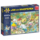Jumbo Puzzel Jan Van Haasteren Kamperen In Het Bos (1000)