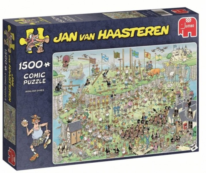 Jumbo Puzzel Jan van Haasteren Highland Games (1500)