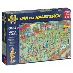 Vergroot Jumbo Puzzel Jan van Haasteren Vrouwenvoetbal (1000) Jumbo Puzzel Jan van Haasteren Vrouwenvoetbal (1000)