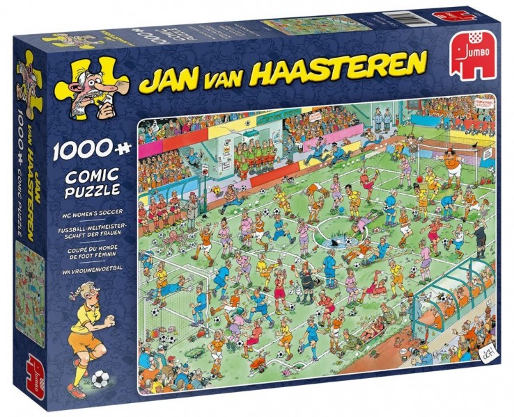 Jumbo Puzzel Jan van Haasteren Vrouwenvoetbal (1000)