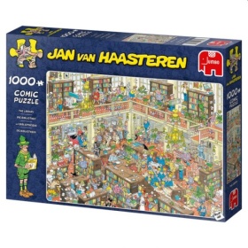 Vergroot Jumbo Puzzel Jan van Haasteren De Bibliotheek (1000) Jumbo Puzzel Jan van Haasteren De Bibliotheek (1000)