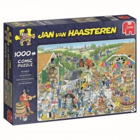 Vergroot Jumbo Puzzel Jan van Haasteren De Wijnmakerij (1000) Jumbo Puzzel Jan van Haasteren De Wijnmakerij (1000)
