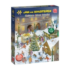 Vergroot Jumbo Puzzel Jan Van Haasteren Advent Calender Jumbo Puzzel Jan Van Haasteren Advent Calender