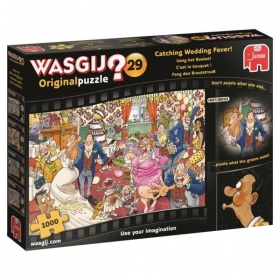 Vergroot Jumbo Puzzel Wasgij 29 Gooi Het Boeket (1000) Jumbo Puzzel Wasgij 29 Gooi Het Boeket (1000)