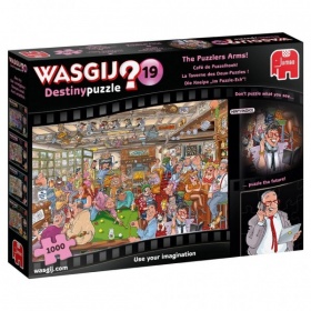 Vergroot Jumbo Puzzel Wasgij Destiny 19 Café De Puzzelhoek (1000) Jumbo Puzzel Wasgij Destiny 19 Café De Puzzelhoek (1000)