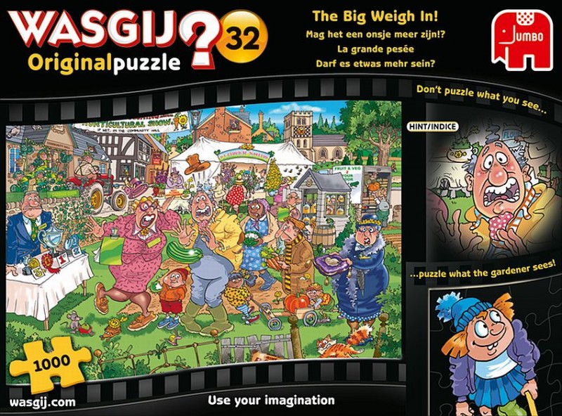 Weiland vice versa Zielig Jumbo Puzzel Wasgij Original 32 (1000)