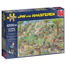 Vergroot Jumbo Puzzel Jan van Haasteren Veldrijden (1000) Jumbo Puzzel Jan van Haasteren Veldrijden (1000)
